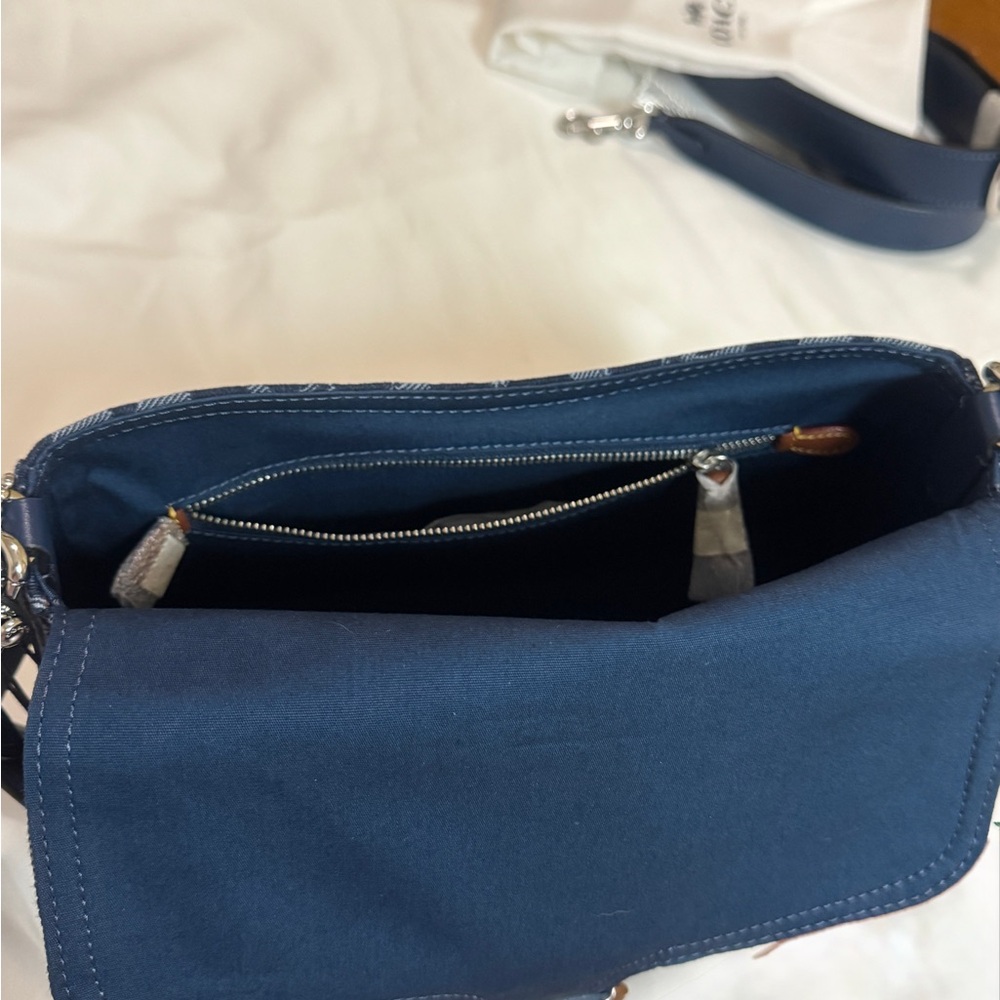COACH
Soft Tabby Shoulder Bag In Signature Denim
with Silver Accent - Picture 5 of 15